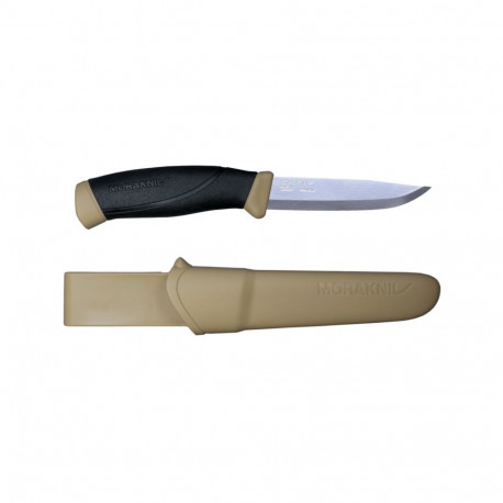 Morakniv Companion välinuga – 2.5 mm roostevaba teras tera, pehme haare, kõrbekarva