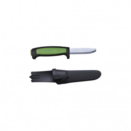 Morakniv Pro Safe pussnuga – 2.0 mm nüri süsinikteras tera, pehme haardega, roheline