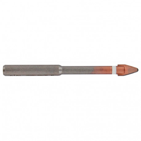 Klaasi ja keraamiliste plaatide puur 10mm, kahe lõikeservaga, saba 10mm