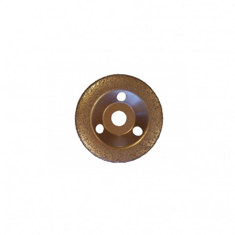 Hemiellipsoidal Grit 36 Fine Silver tungsten carbide universal abrasive disc - ABRADISC Ø125