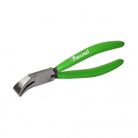 Seaming pliers, bent of 45°, lap joint, 22 mm, depth 28mm
