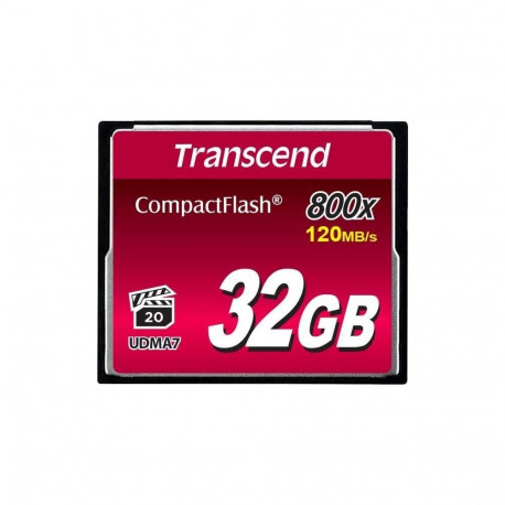 Transcend MEMORY COMPACT FLASH 32GB/800X TS32GCF800