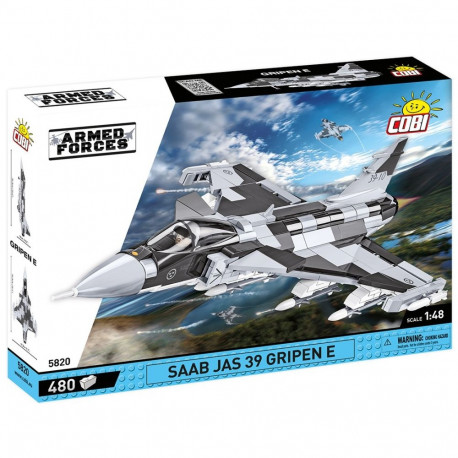 Bricks Armed Forces SAAB Jas 39 Gripen E 480 blocks