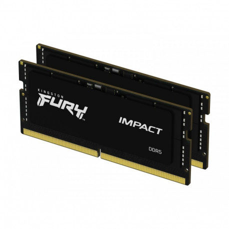 Fury Impact DDR5 SODIMM 32GB(2*16GB)/6400 CL38 mälu
