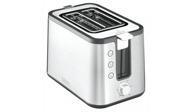 Toaster Control Line KH442D (silber/schwarz, 700 Watt, für 2 Scheiben Toast)