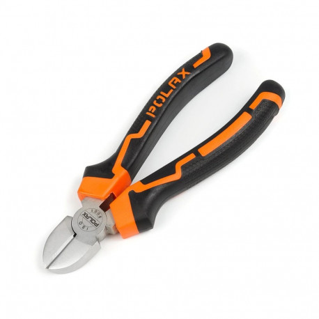 Diagonālas knaibles ar divkomponentu rokturi Cr-V, 160 mm 35-004 POLAX