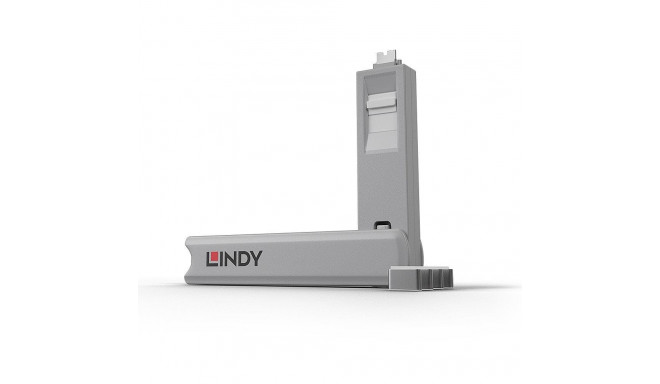 USB PORT TYPE-C BLOCKER 4PACK/WHITE 40427 LINDY