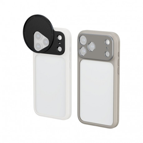 SmallRig 5791 FilMov Lightweight Photography Bumper Case for iPhone 17 Pro (Gray)