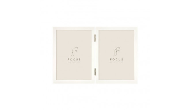 Focus topeltpildiraam Willow 10x15, valge
