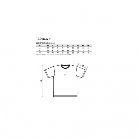 Adler Basic meeste T-särk 129 sand L