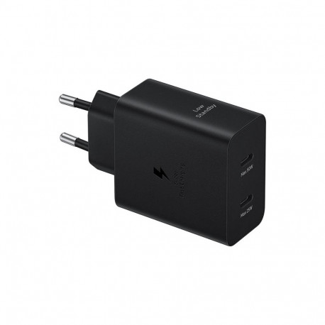 Vooluadapter Samsung 50W USB-C Duo, Black