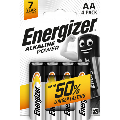 Energizer patarei Alkaline Power AA/LR6 CHP4