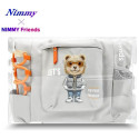 Nimmy Cool&Cute 2.0 Bear Laptop Backpack - Gray
