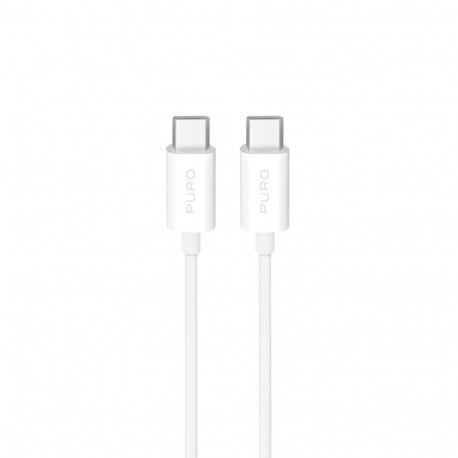 Puro TPE 25W USB-C - USB-C 3m Cable - White