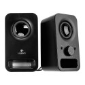LOGITECH Z150 Stereo Speakers - MIDNIGHT BLACK - 3.5 MM