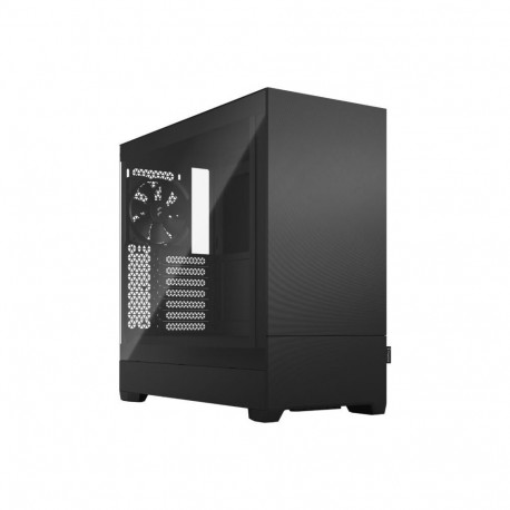 Fractal Design | Pop Silent | Side window | Black TG Clear Tint | ATX, mATX, Mini ITX | Power supply