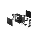 Fractal Design | Pop Silent | Side window | Black Solid | ATX, mATX, Mini ITX | Power supply include