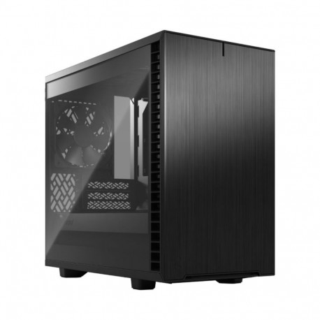 Fractal Design Define 7 Nano must kergelt toonitud TG küljeaknaga Mini ITX Mini-DTX ATX