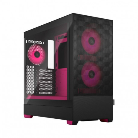 Fractal Design | Pop Air RGB | Side window | Magenta Core TG Clear Tint | ATX, mATX, Mini ITX | ATX