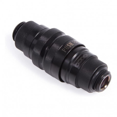 Eiszapfen Schnellverschlusskupplungsset G1/4 AG - Deep Black (schwarz (matt))