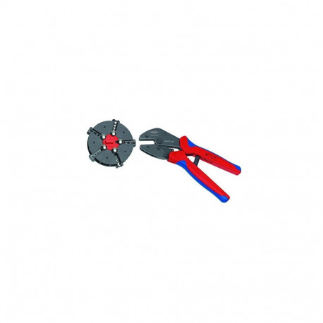 Knipex 97 33 02 crimping tool with changer magazine