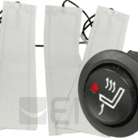 BI-Automotive istmesoojendus 4 piki-elementi istme- ja seljatoepinnale 2 astet