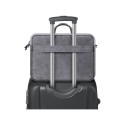 NOTEBOOK BAG LEATHER 15 ,6'' GREY