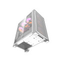 Darkflash DRX70 MESH computer case (white) + 4 RGB fans