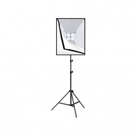 Studio set Puluz softbox 50x70cm, tripod, LED bulb 4 pcs PU5071EU
