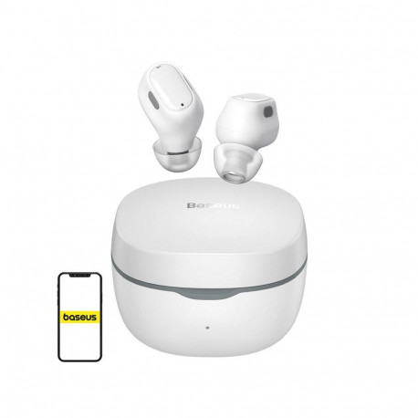 Earphones TWS  Baseus Bowie WM01 (white)