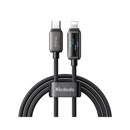 Mcdodo CA-2630 USB-C to Lightning cable, 36W, LED display, 1.2m