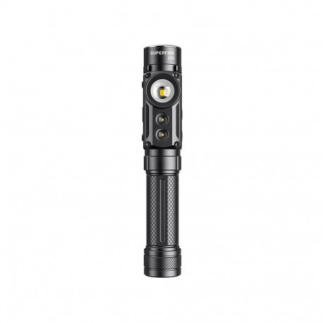Superfire J05 flashlight, 380+450 lm, 4 modes