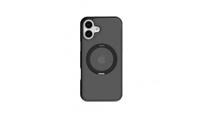 Torras Ostand Pro Case for iPhone 16 Plus (Black)
