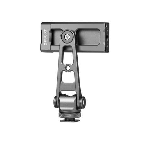Swivel phone holder Puluz with universal 1/4 mount (black)