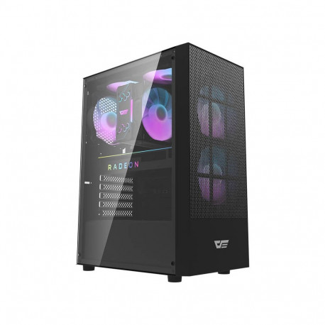 Darkflash A290 computer case (black) + 3 fans