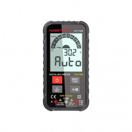 True RMS Digital Universal Multimeter Habotest HT112B