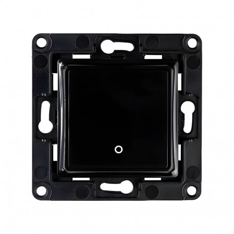 Shelly wall switch 1 button (black)