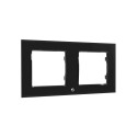 Shelly Switch Frame Double (Black)