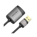 External USB Sound Card Vention CDKHB, TRS 3.5mm, 0.15m (gray)