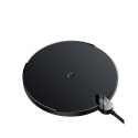 Inductive wireless charger Baseus Digital LED  15W (black)