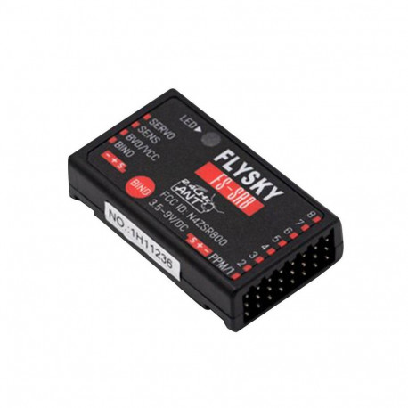 FlySky Receiver FS-SR8, 8 channels AFHDS 3