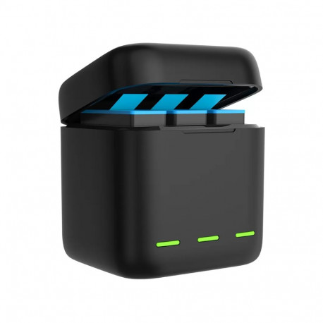 3-slot charger box Telesin  for GoPro Hero 12 / Hero 11 / Hero 10 / Hero 9