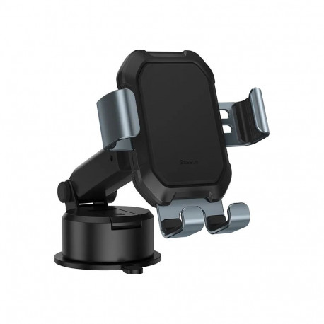 Gravity car mount for Baseus Tank phone with suction cup (black)