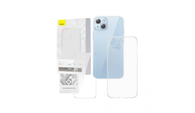 Transparent Case and Tempered Glass set Baseus Corning for iPhone 14 Plus