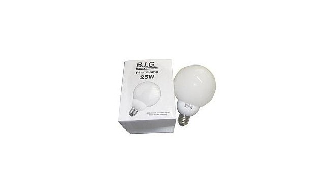 BIG CFL bulb Globe E27 25W 5000K (425757)