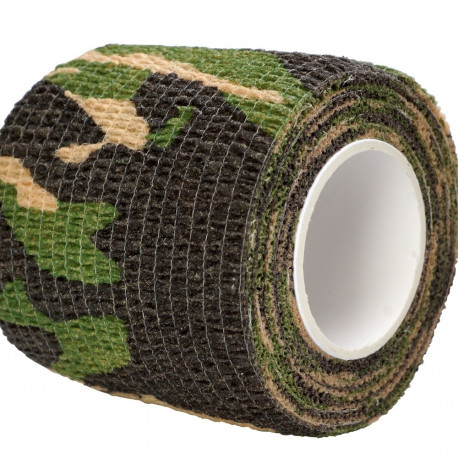 B.I.G. Tarnklebeband Flecktarn grün