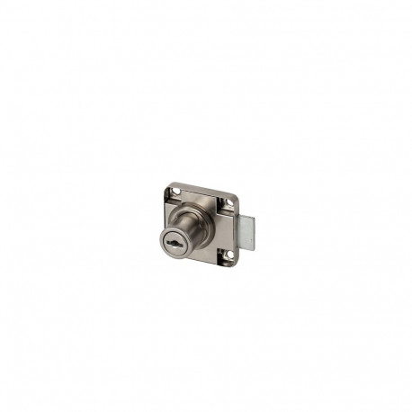 LOCK FURNIT YS139-1 19X22 MM NICKEL