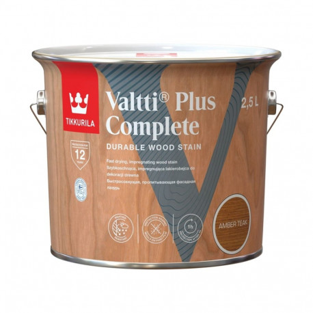 Valtti Plus Complete merevaigukollane tiik 2.5L