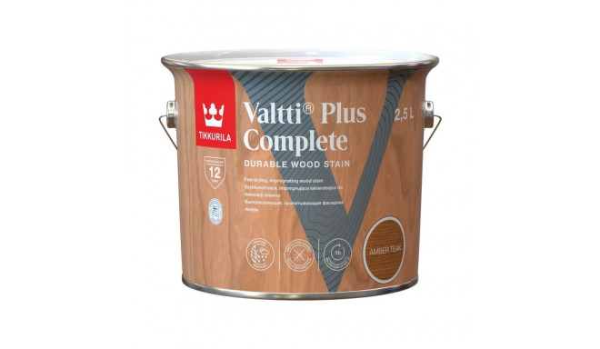 VALTTI PLUS COMPLETE AMBER TEAK 2.5L