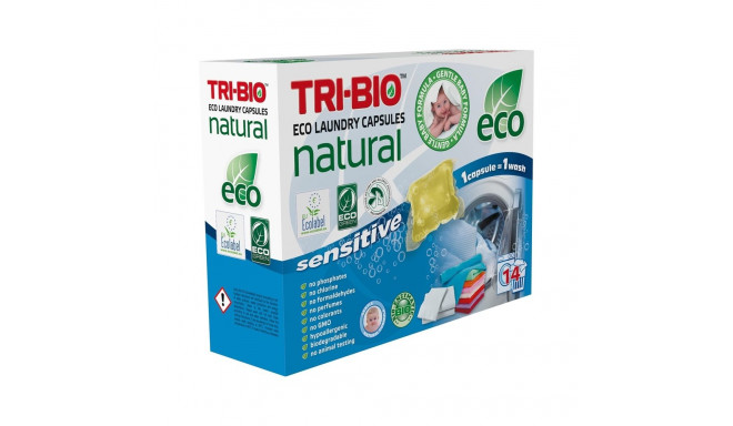 pesukapslid TRI-BIO sensitive 14 tk